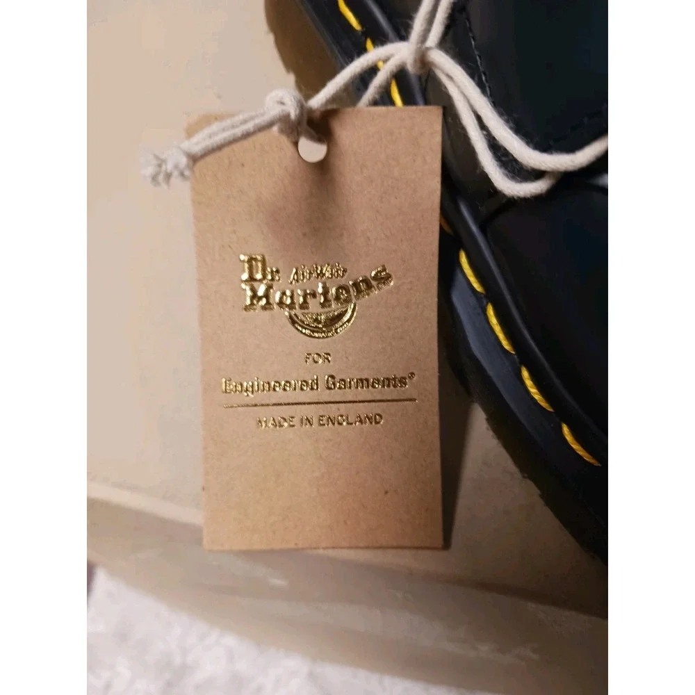 Dr Martens x Engineered Garments 1461 Men's 6 Women's 7 Navy Made In England